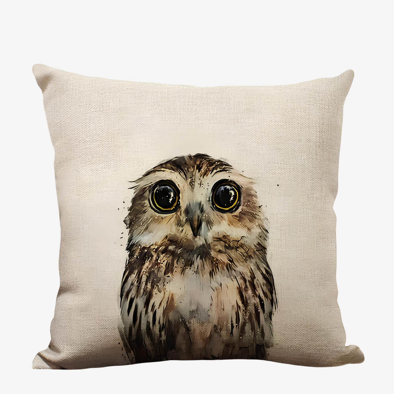 Coussin chouette mignonne