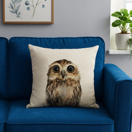 Coussin singerie - chouette mignon