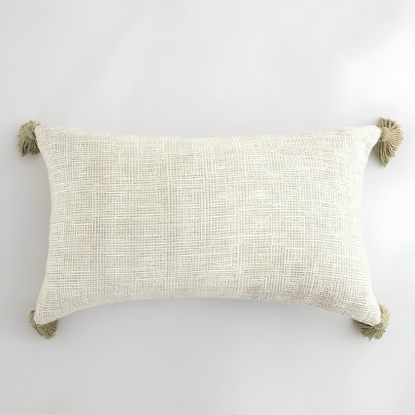 Coussin beige unie