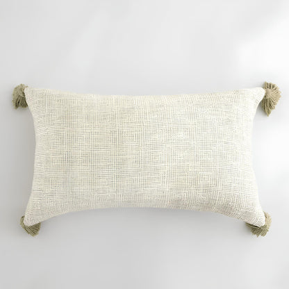 Coussin beige unie