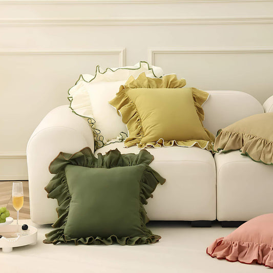Coussin carré volants coton