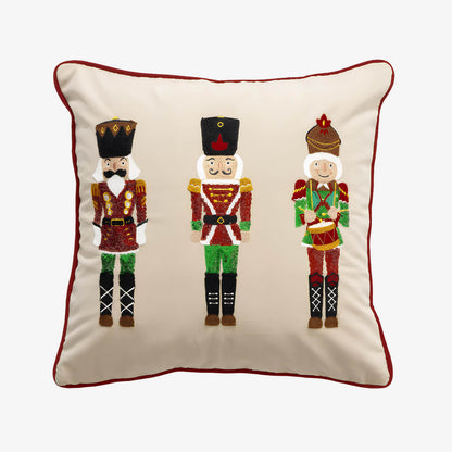 Coussin de noël casse-noisettes