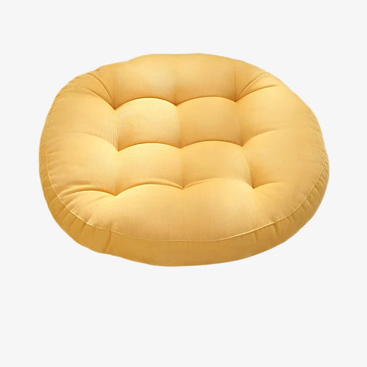 Coussin de sol côtelé