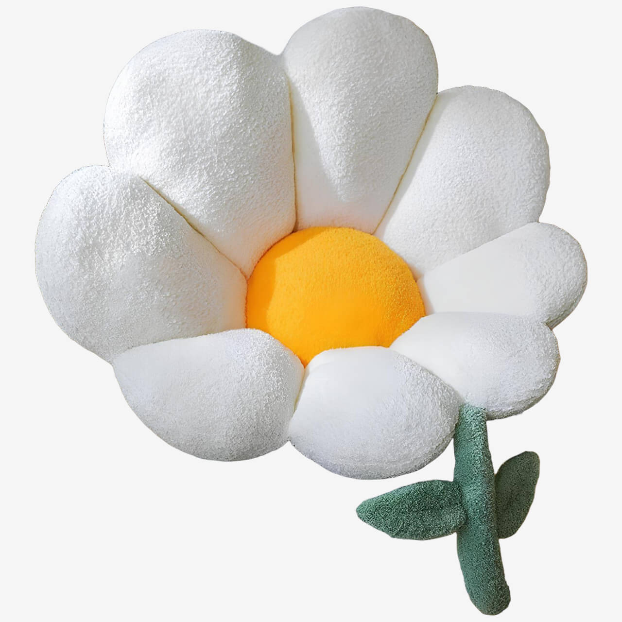 Coussin fleur moelleux