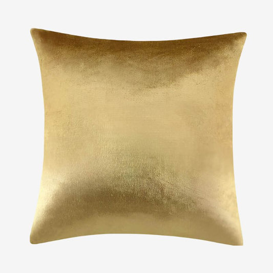 Coussin jaune doré