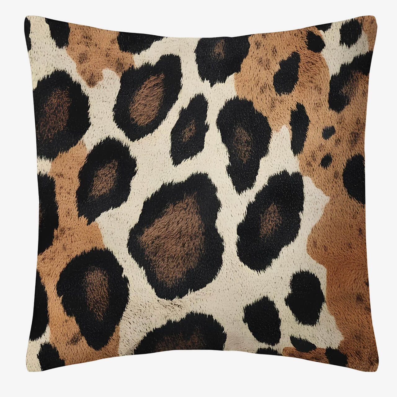 Coussin léopard décoratif