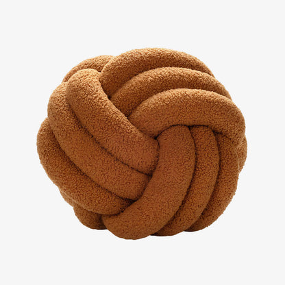 Coussin noeud boule