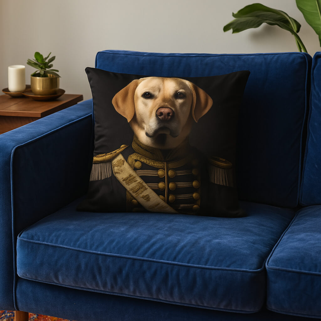 Coussin singerie - Labrador