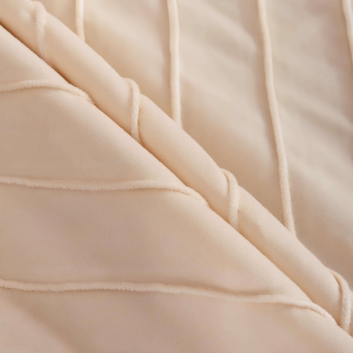 Coussin velours avec détail doré (Lot de 2)