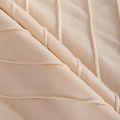 Coussin velours avec détail doré (Lot de 2)