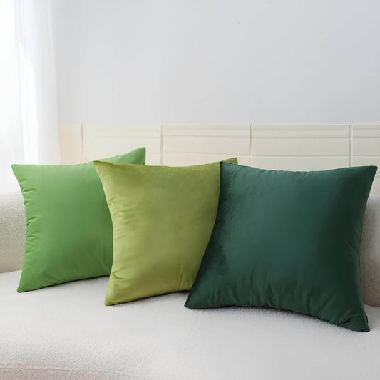 Coussin vert décoratif